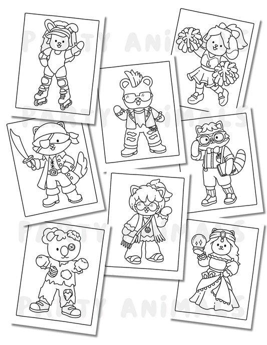 Summerween Character Cards