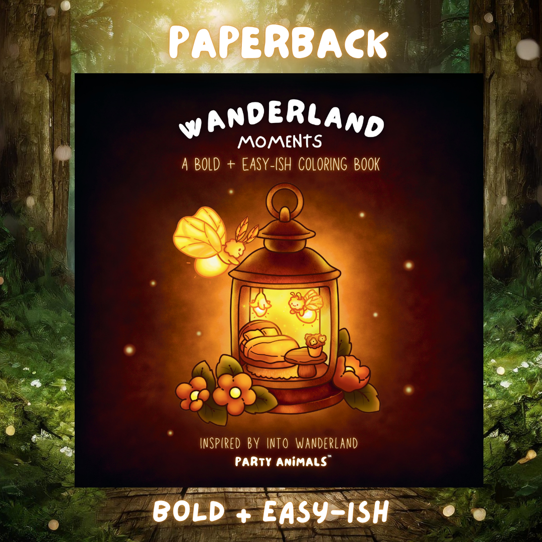 Wanderland Moments: Bold and Easy-ish Coloring Book (Paperback)