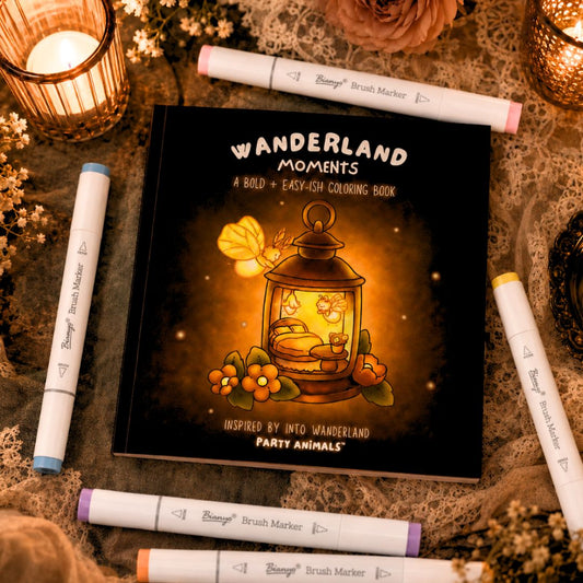 Wanderland Moments: Bold and Easy-ish Coloring Book (Paperback)