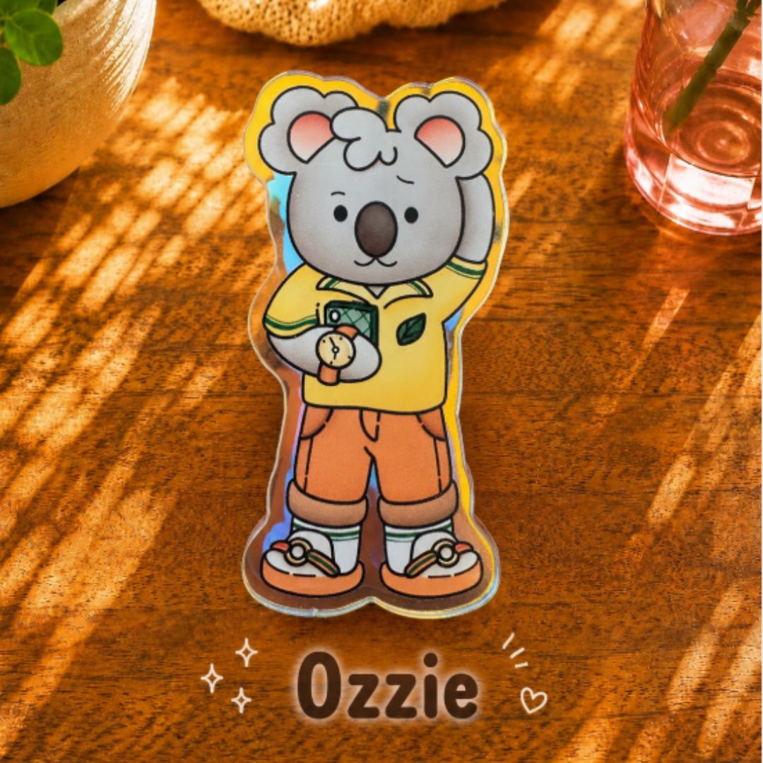 Party Animals Acrylic Character Page Clips