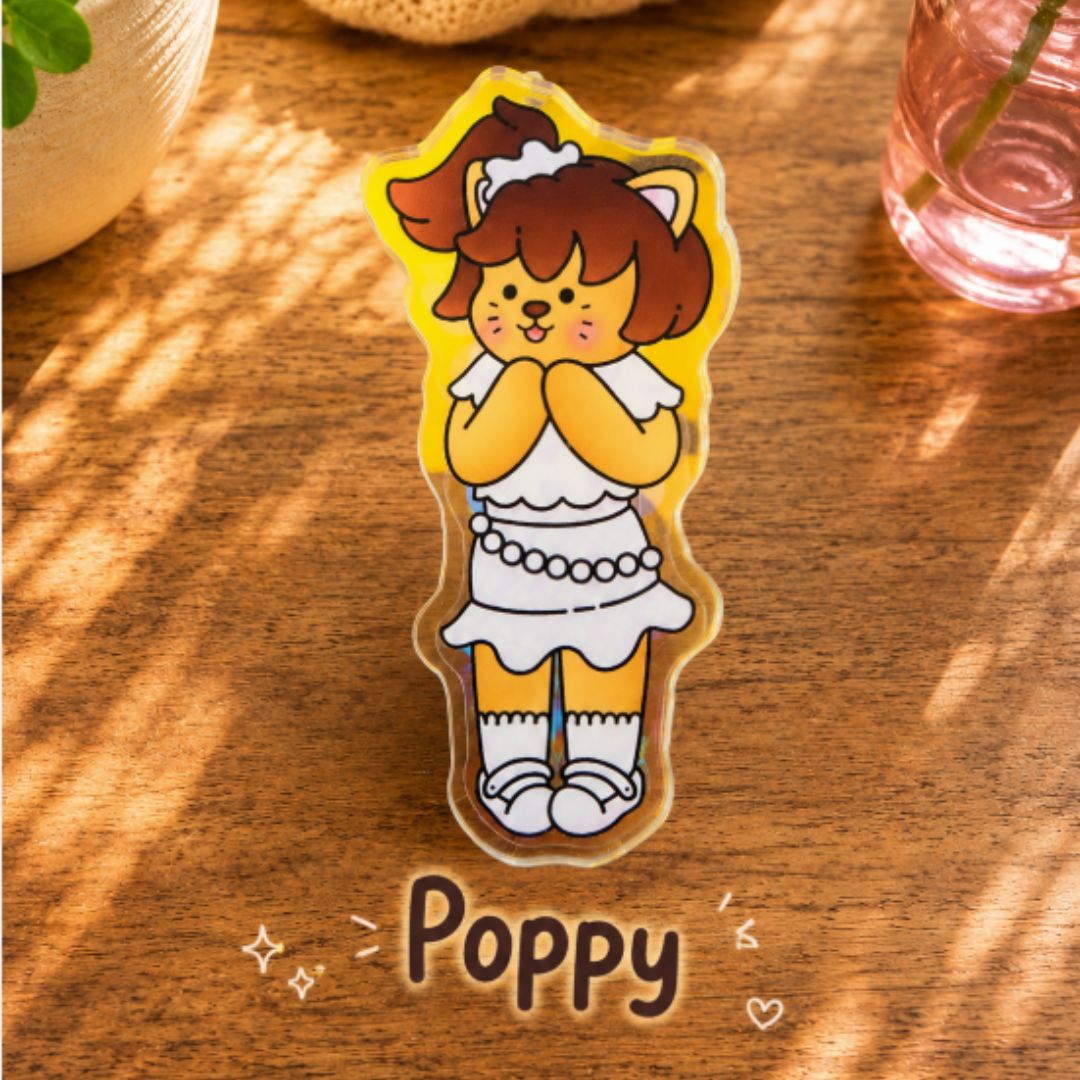 Party Animals Acrylic Character Page Clips