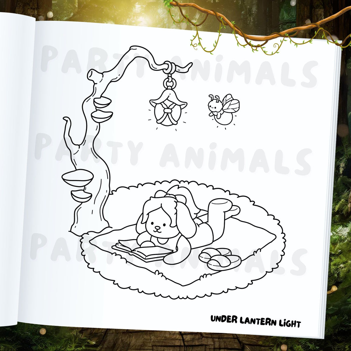 Wanderland Moments Spiralbound Coloring Book