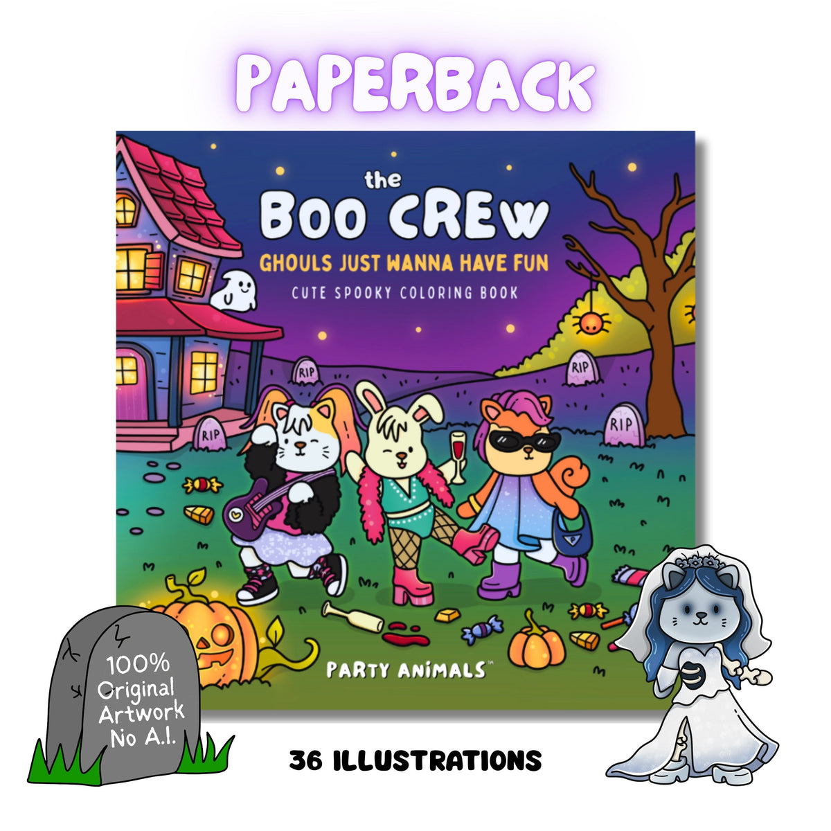 The Boo Crew Coloring Book (Paperback)