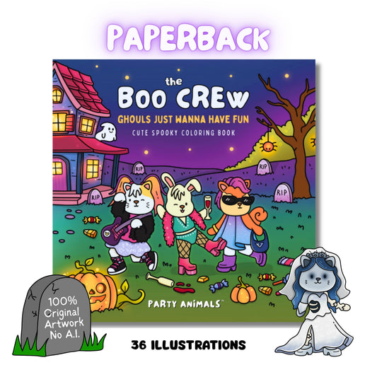 The Boo Crew Coloring Book (Paperback)