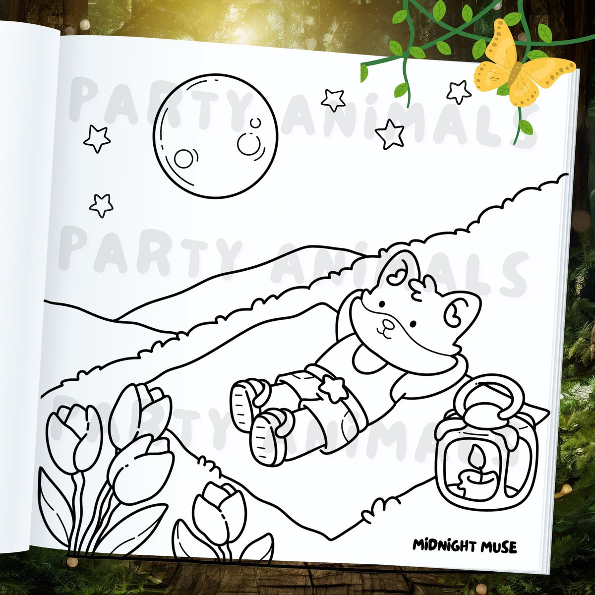 Wanderland Moments: Bold and Easy-ish Coloring Book (Paperback)