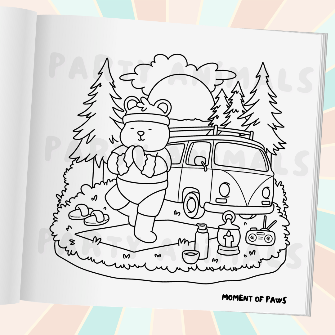 Road Trippin' Coloring Book (Paperback)