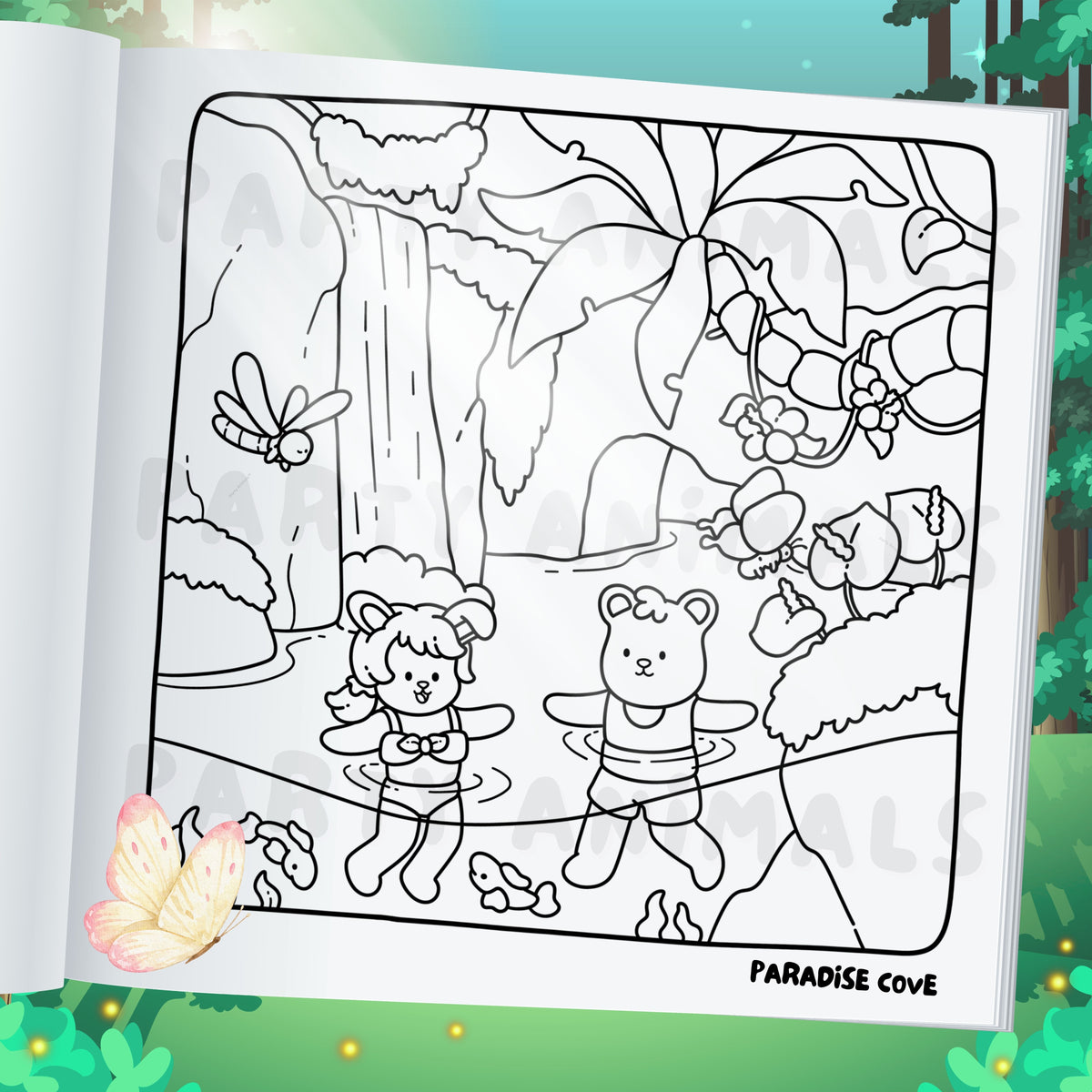 Into Wanderland Coloring Book: Standard Edition (Paperback)