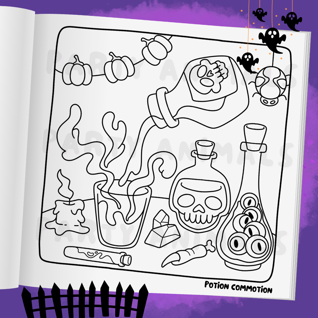 The Boo Crew Coloring Book (Paperback)