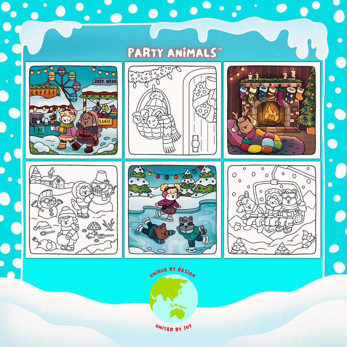 The Jolly Crew Coloring Book (Paperback)