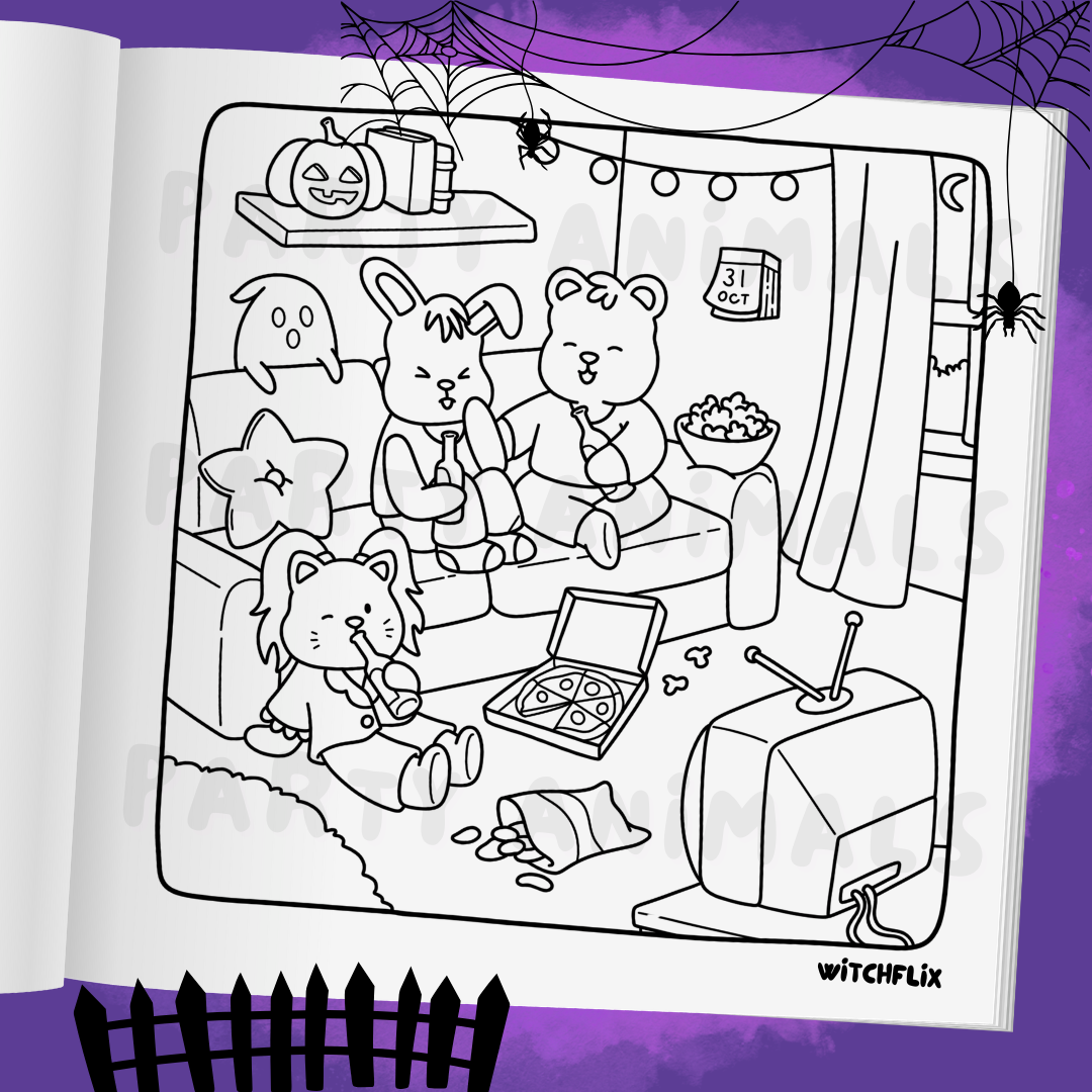 The Boo Crew Coloring Book (Paperback)